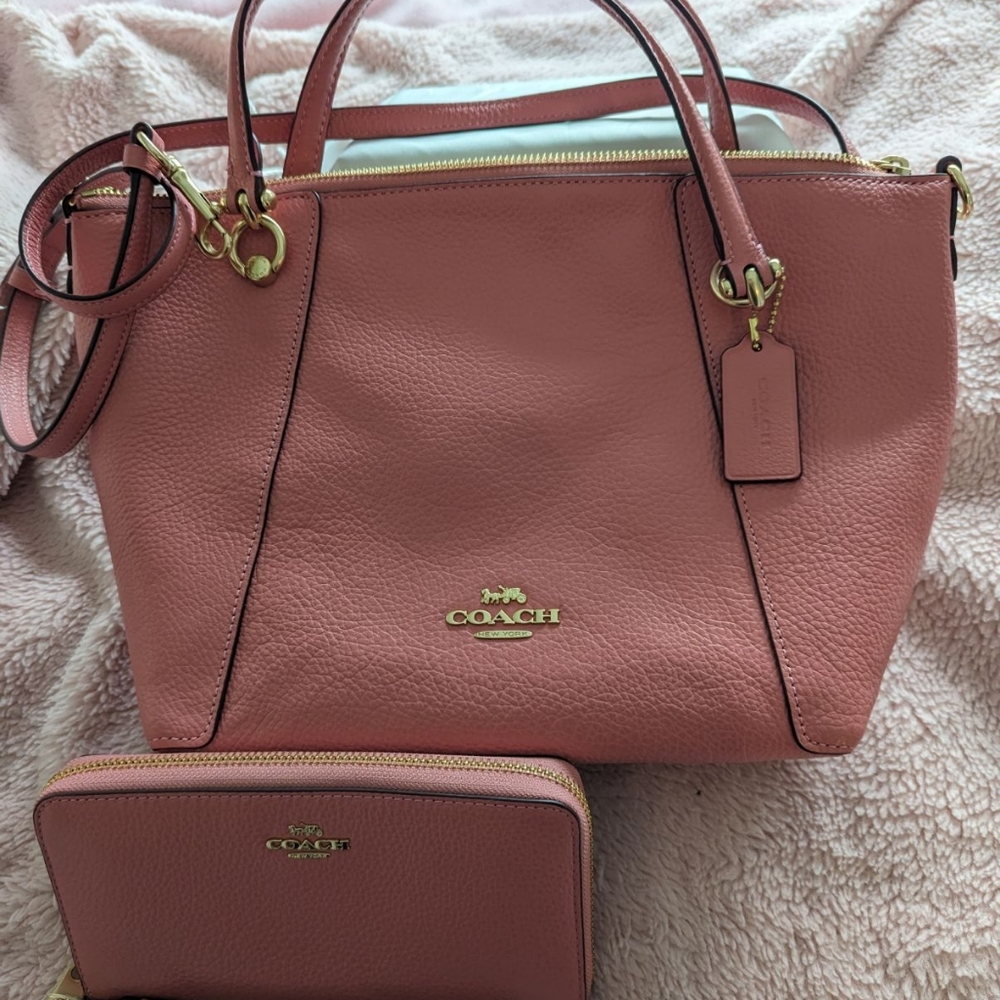 Coach Satchel w/Wallet